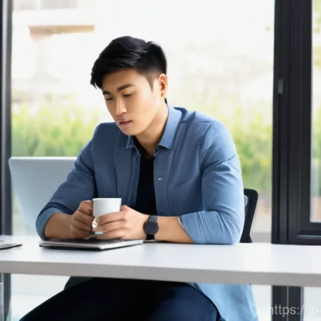 심장 두근거림 원인 - **Prompt 1: "Morning Jolt and a Subtle Flutter"**
    A young professional (20s-30s, East Asian, ful...